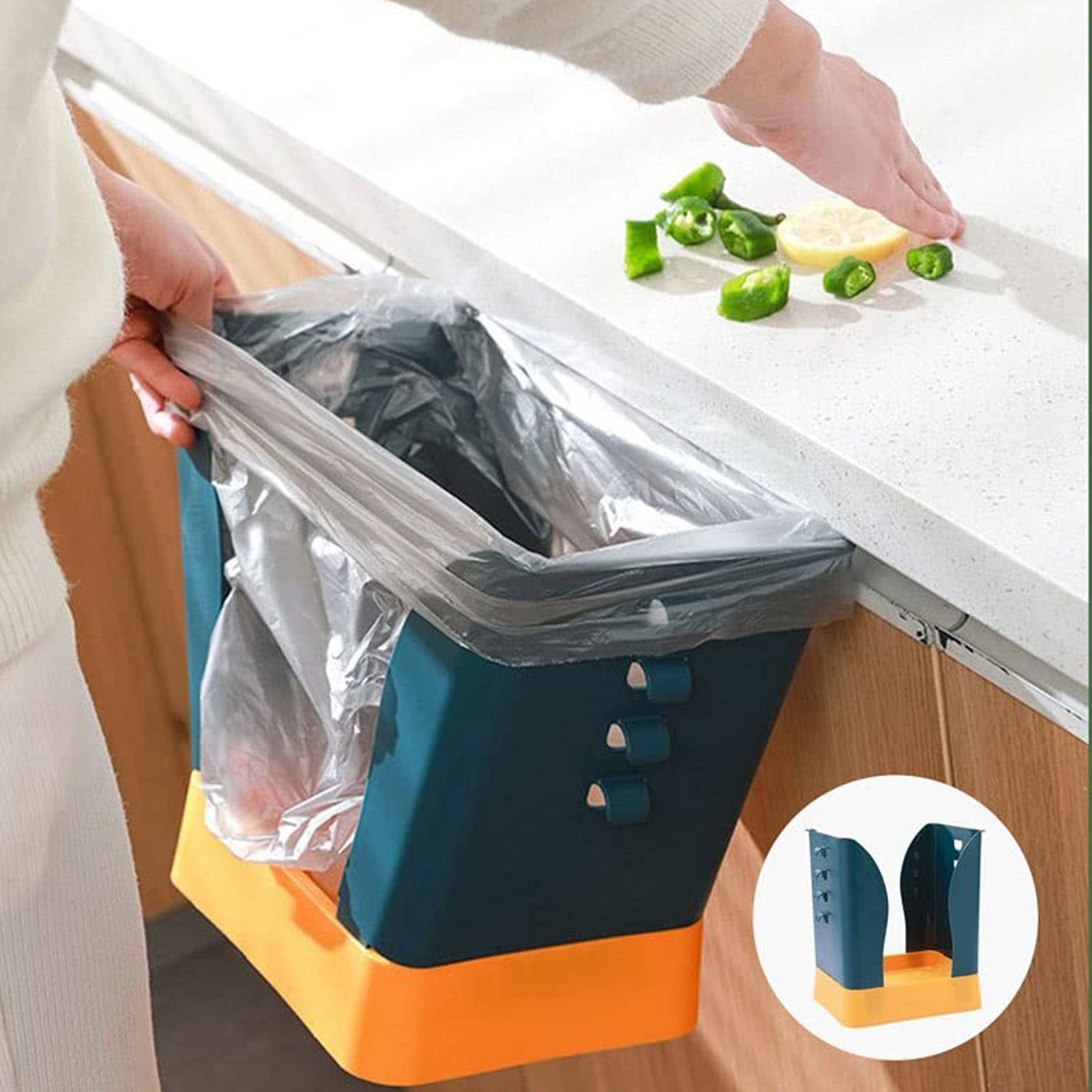 9451 Waste Bin, Trash Can, Waste Container, Expandable Trash Can, Plastic Trash Can, Plastic Garbage Can Expandable Trash Bag Holder Large Capacity for Kitchen Bathroom, Living Room Bedroom Outdoor (1 Pc) 9451 Waste Bin, Trash Can, Waste Container, Expandable Trash Can, Plastic Trash Can, Plastic Garbage Can Expandable Trash Bag Holder Large Capacity for Kitchen Bathroom, Living Room Bedroom Outdoor (1 Pc)